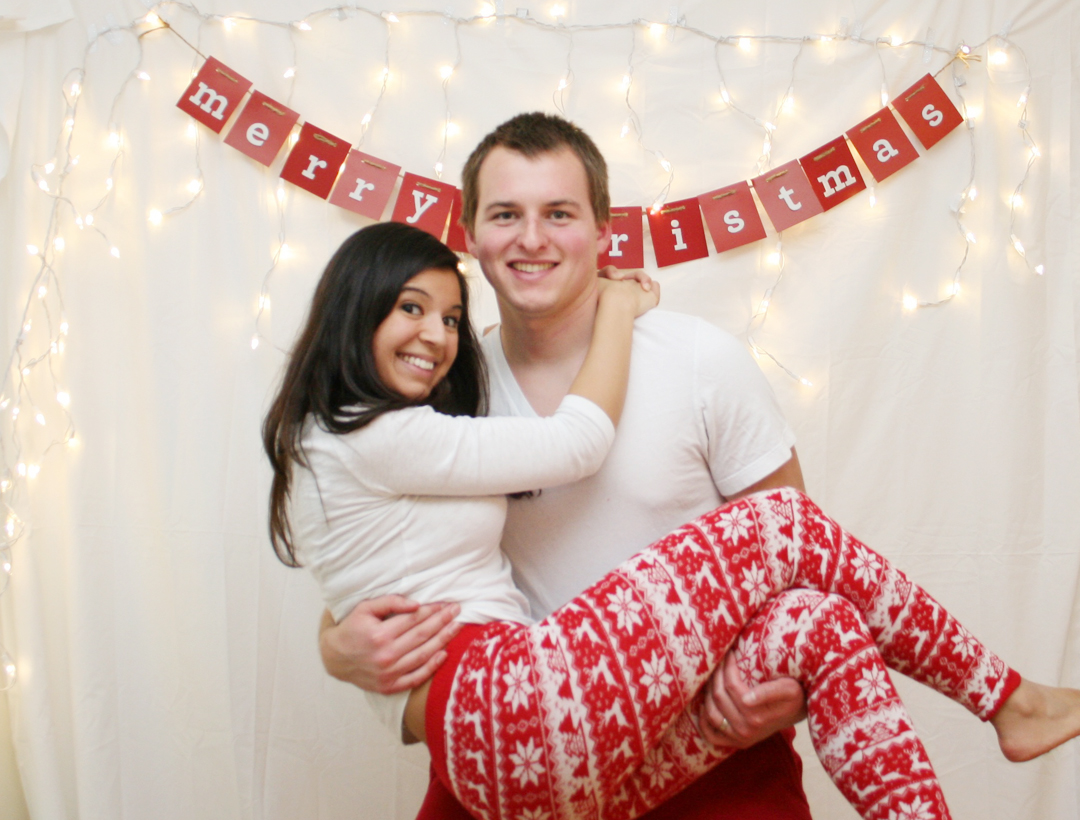 DIY Christmas Card Photoshoot