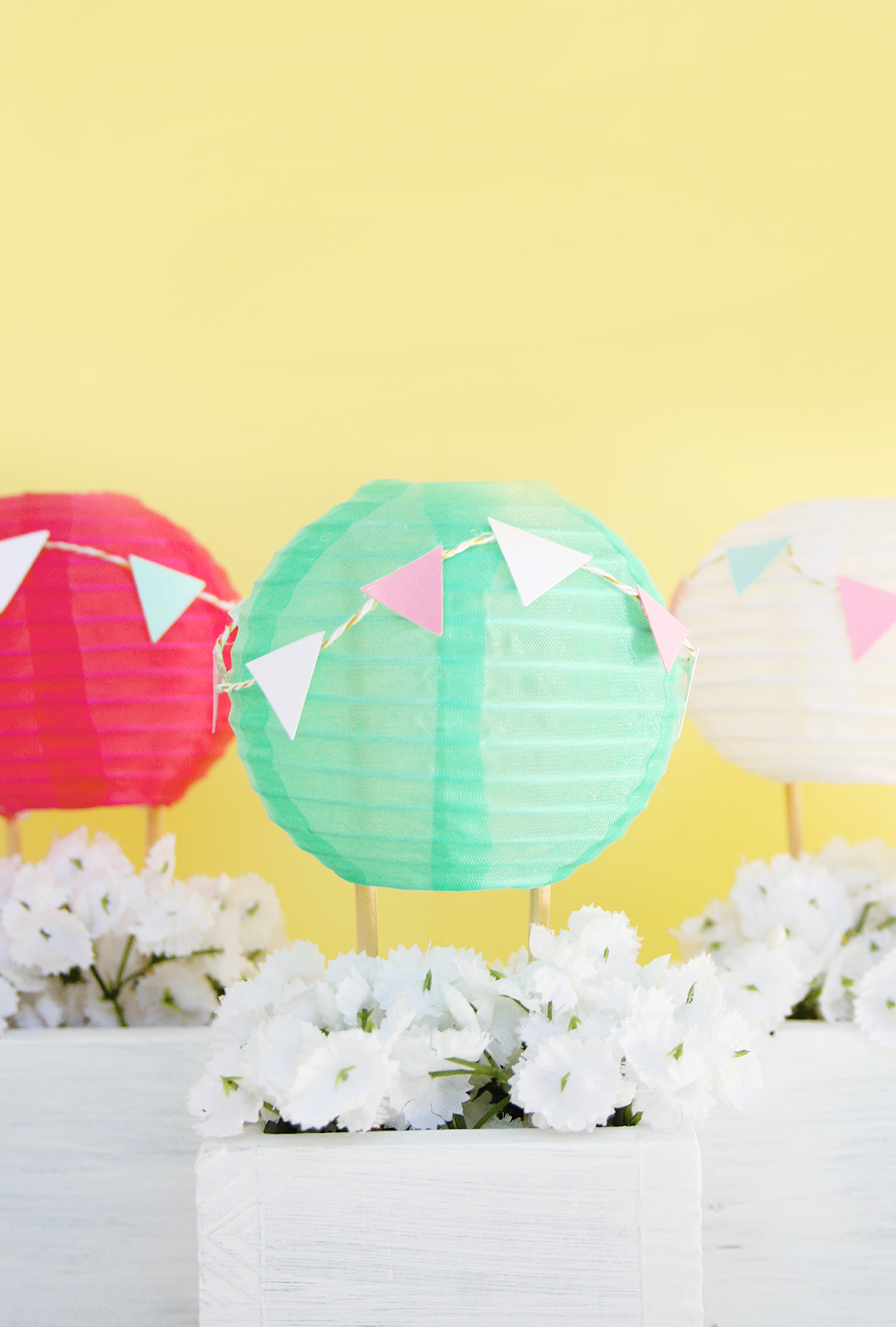 DIY Mini Hot Air Balloons